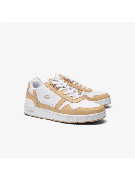 Lacoste Trampki Court T-Clip białe