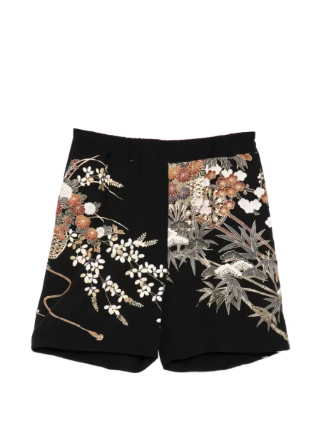 Pantaloni scurți By Walid scurte negru