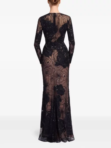 Kostiumas maksi maxi suknele Elie Saab juoda
