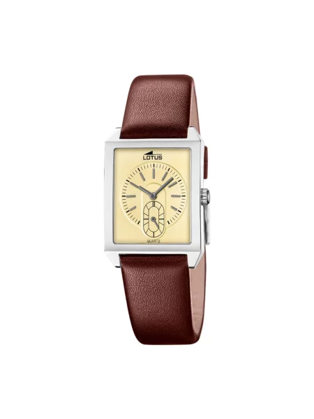 Lotus Analogové hodinky Watch Square Series zlatá