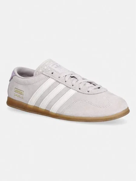 Adidas Originals Gazelle Lo Pro sneakerși pentru femei din piele întoarsă alb