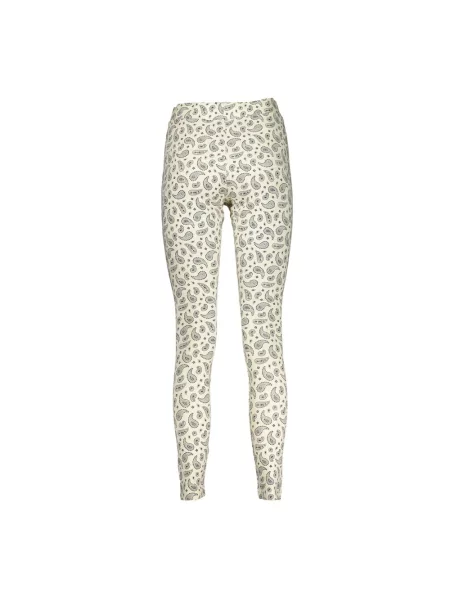 Wielobarwność legginsy Fila białe