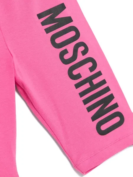 Szorty dziecięce Moschino różowe