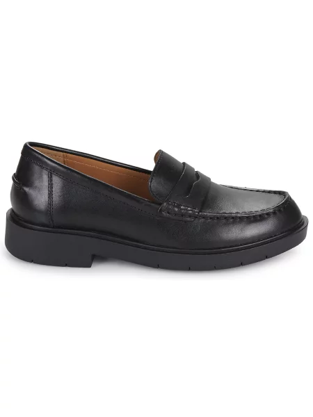 Mokasine Geox slip-on crna