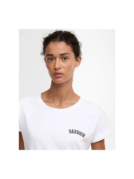 Barbour T-shirt Bede bijela