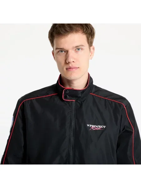 Μπουφάν Under Armour Project Rock Warmup Jacket Black M μαύρο