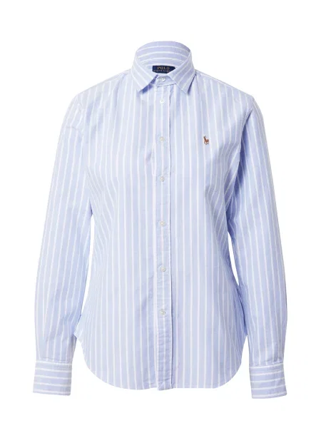 Polo Ralph Lauren Bluză deschis / alb albastru