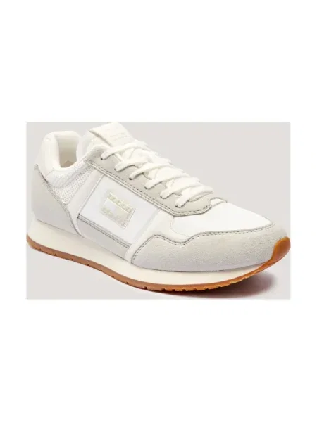 Sportcipők Tommy Jeans Tjm Runner Casual Ekru fehér