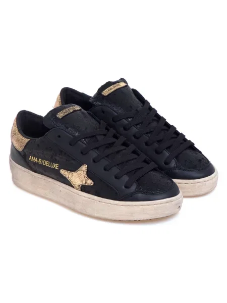 Sneakersy Ama Brand czarne