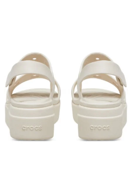 Szandál Crocs Brooklyn 4U bézs