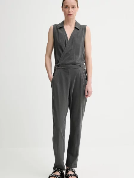 G-Star salopetă din cu decolteu in v gri