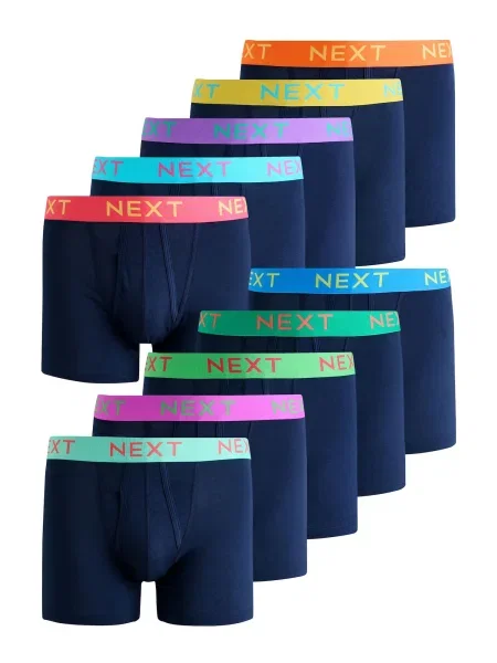 Next Boksarice / mornarska / zelena / oranžna modra