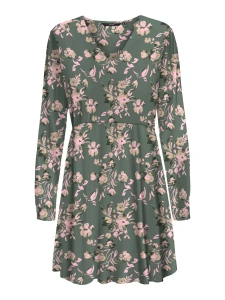 VERO MODA Rochie ANNA deschis / închis / roz verde