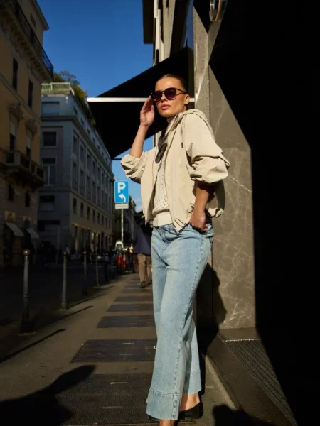 Blugi Marisse albastru