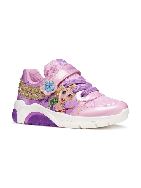 Geox Dječje tenisice FADINLIGHT x Disney Princess ljubičasta