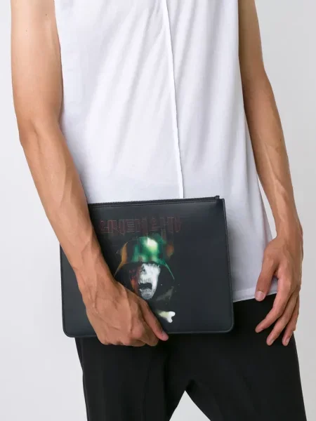 Portofel Givenchy cu imagine negru