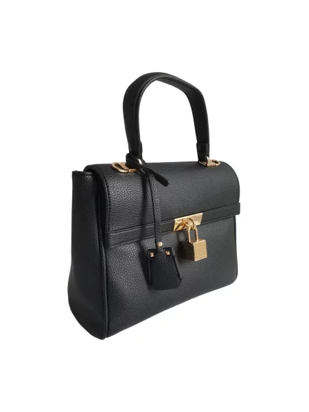 Torebka crossbody Fracomina skórzana czarna