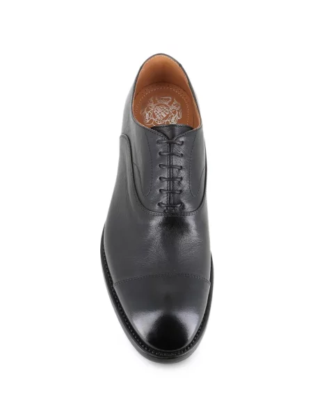 Oxford Alberto Fasciani din piele negru