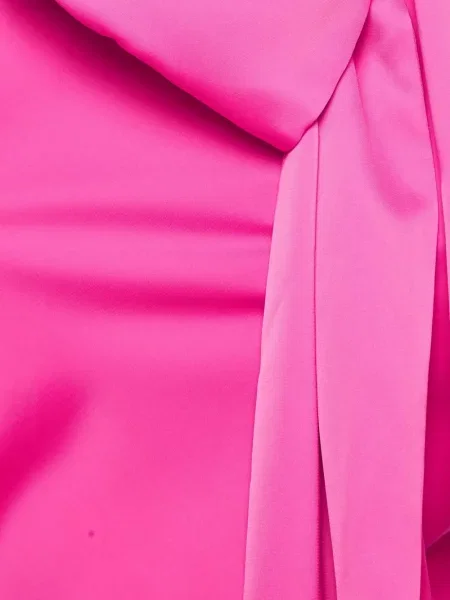 Rochie Misha cu funde roz