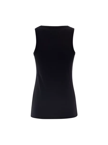 Top Jil Sander na ramiączkach niebieski