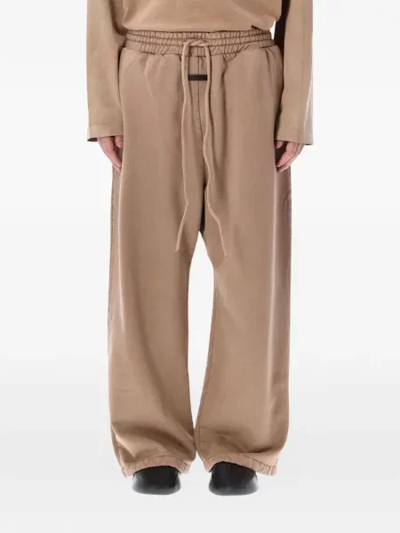 Pantaloni Fear Of God alergare cu autograf cu cordon