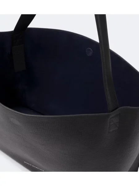 Geantă Studio Nicholson din piele negru