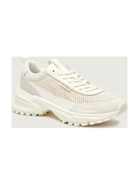 Sportcipők Calvin Klein Hike Runner Lup Lin Mesh fehér