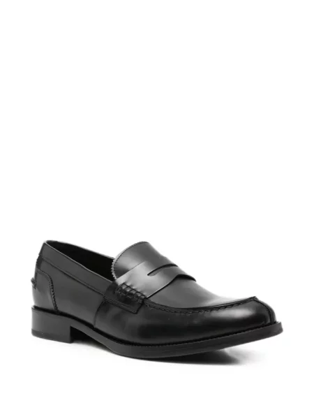 Pantofi loafer Vela Shop din piele negru