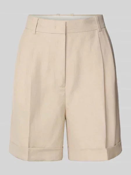 Szorty chinosy o kroju regular fit z przeszytym brzegiem Tommy Hilfiger beżowe