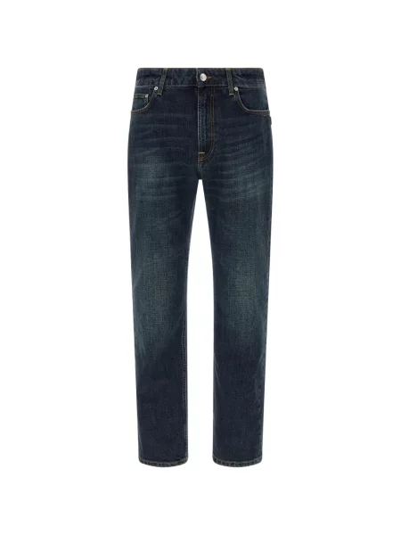 Blugi Department 5 cu strasuri albastru