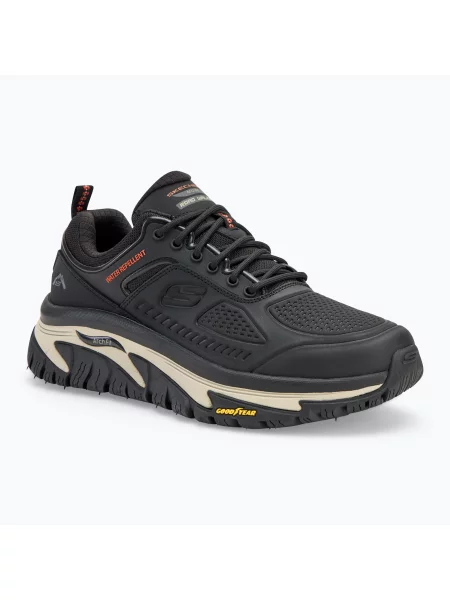 Boty SKECHERS Arch Fit Road Walker Recon black černé