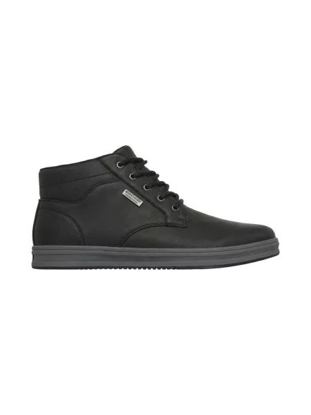 Členkové topánky Skechers čierna