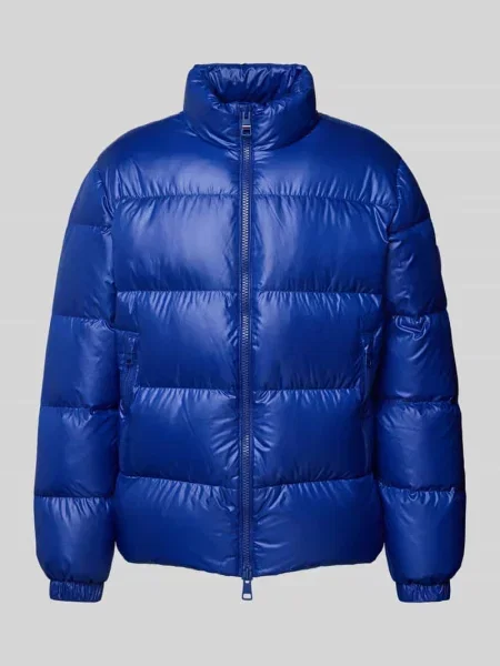 Kurtka puchowa o kroju regular fit z pikowaniem Tommy Hilfiger niebieska