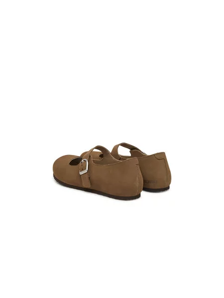 Balerinke Birkenstock rjava