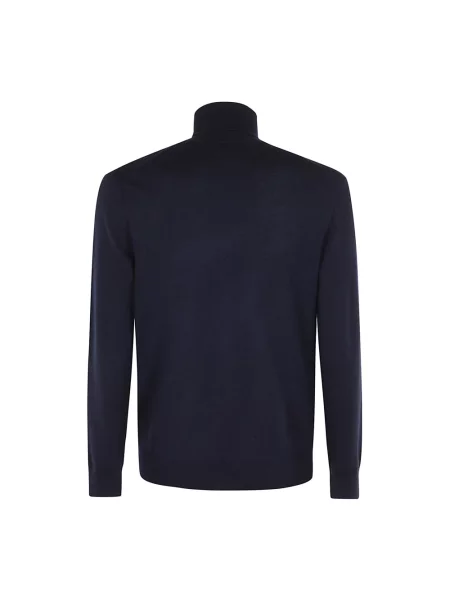 Sweter Polo Ralph Lauren z długim rękawem z logo czarny