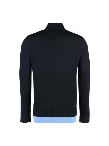 Sweter z golfem Off-white wełniany do golfa biały