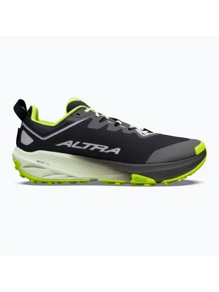 Férfi futócipők Altra Experience Wild 3+ black/silver/acid lime. Méret: 44 EU fekete