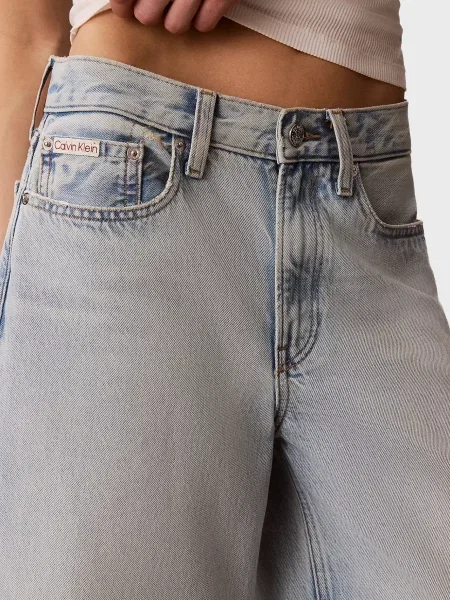 Джинсовые шорты Calvin Klein Jeans голубые