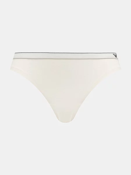 Emporio Armani Underwear nohavičky dámske s bavlnou béžová
