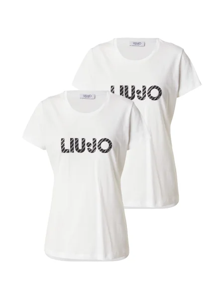 Majica Liu Jo s potiskom bela