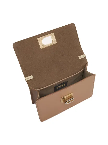 Torebka crossbody Furla beżowa