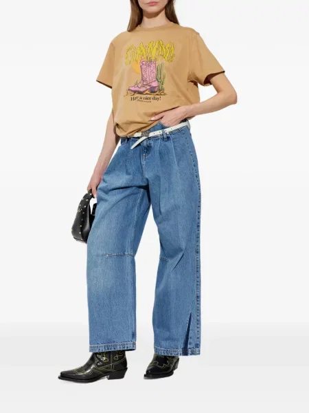 Tricou Ganni cu imagine
