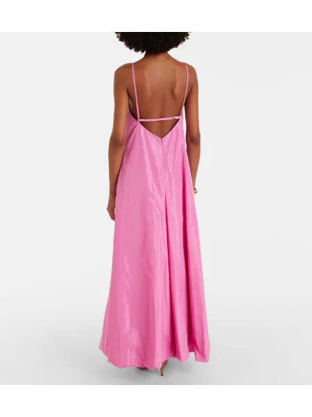 Rochie maxi Staud de costum roz