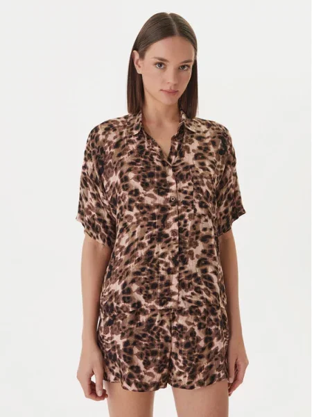 Піжама футболка Femilet By Chantelle коричнева