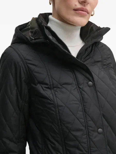 Matlasat geacă Barbour negru