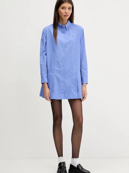Tommy Jeans sukienka niebieska