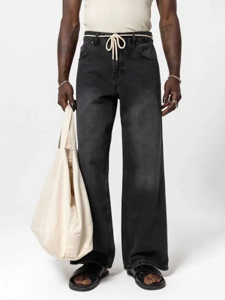 VAMOS CLO Džíny Conroe' černá