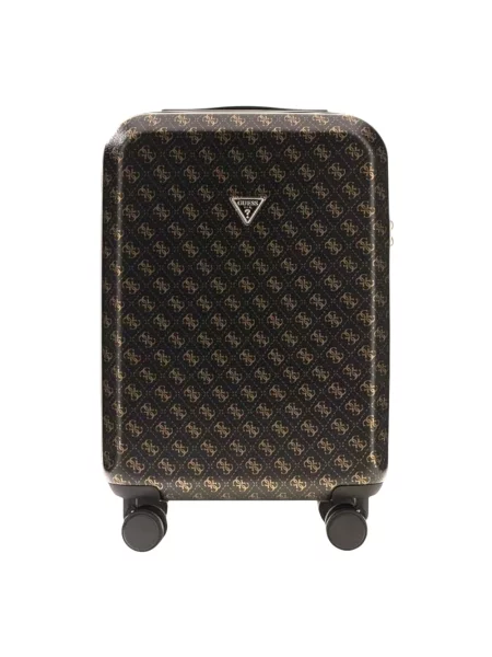 Walizka Guess z logo czarna