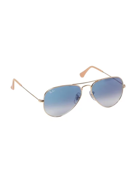 Okulary przeciwsłoneczne Ray-Ban Aviator Classic arista gold/light blue żółte