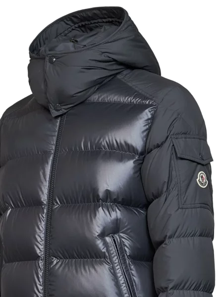 Geacă Moncler cu autograf gri